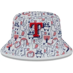 Toddler Texas Rangers New Era Zoo Bucket Hat