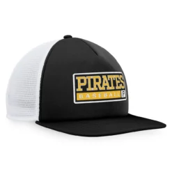 Men's Pittsburgh Pirates Majestic Black/White Foam Trucker Snapback Hat -BaseballCap Hub Store white pittsburgh pirates foam trucker snapback hat ss5 p 4905650pv 3u ufryoqhf4c7mpfzbei3jv h8aupd0z7ooyvrax2jvf
