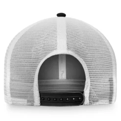 Men's Pittsburgh Pirates Fanatics Branded Black/White Iconic Cross Bat Trucker Snapback Hat -BaseballCap Hub Store white pittsburgh pirates iconic cross bat trucker snapback hat pi4367000 altimages ff 4367030 63b6f0cc31621e705bf7alt4 full