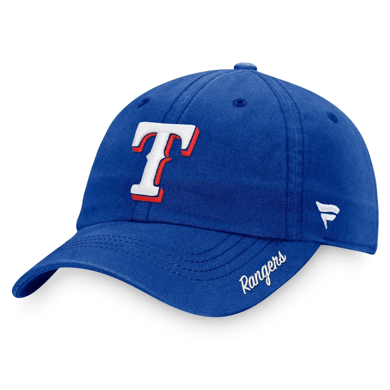 Women's Texas Rangers Fanatics Branded Royal Team Core Adjustable Hat