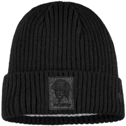 Women's Pittsburgh Pirates New Era Black Glisten Cuffed Knit Hat