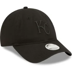 Women's Kansas City Royals New Era Black On Black Core Classic II 9TWENTY Adjustable Hat -BaseballCap Hub Store womens new era kansas city royals black on black core classic ii 9twenty adjustable hat pi4417000 altimages ff 4417761 55ae17c1bad78fb4d18dalt3 full