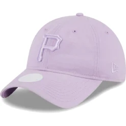 Women's Pittsburgh Pirates New Era Lavender Tropic Core Classic 9TWENTY Adjustable Hat