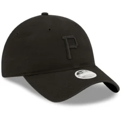 Women's Pittsburgh Pirates New Era Black On Black Core Classic II 9TWENTY Adjustable Hat -BaseballCap Hub Store womens new era pittsburgh pirates black on black core classic ii 9twenty adjustable hat pi4417000 altimages ff 4417768 34478985575b0b270db4alt3 full