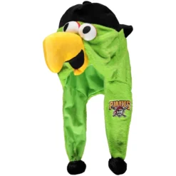 Youth Pittsburgh Pirates FOCO Green Team Beans Plush Mascot Hat