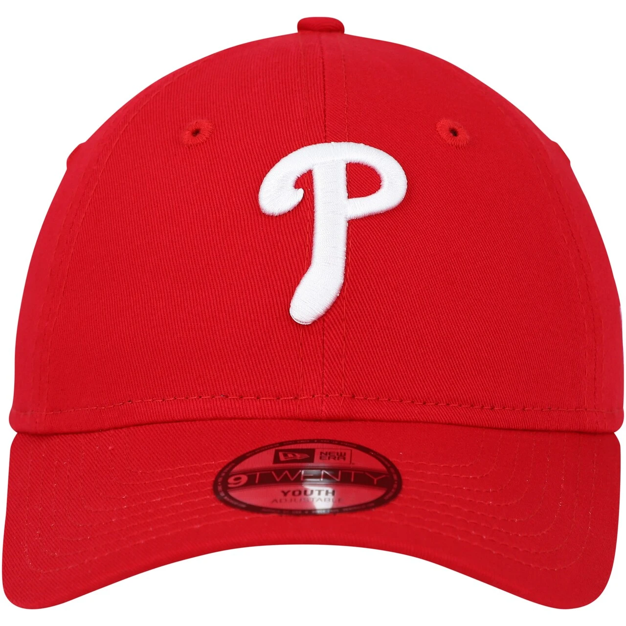 Youth Philadelphia Phillies New Era Red Core Classic 9TWENTY Adjustable Hat 2 Youth Philadelphia Phillies New Era Red Core Classic 9TWENTY Adjustable Hat - Image 2