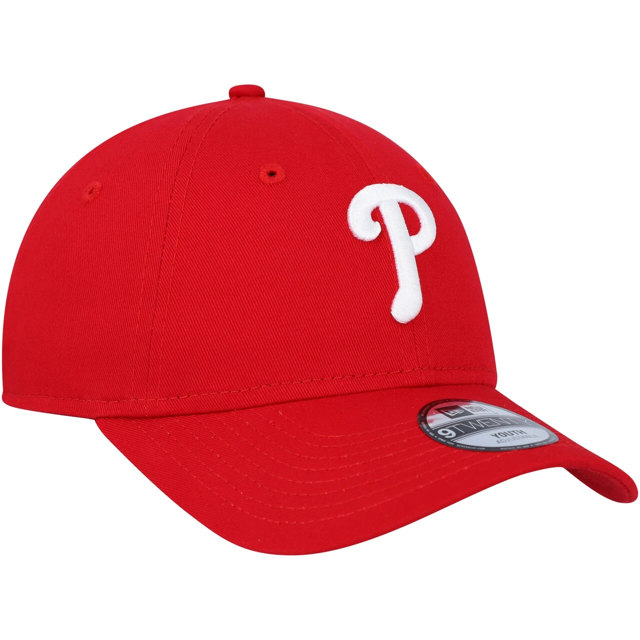 Youth Philadelphia Phillies New Era Red Core Classic 9TWENTY Adjustable Hat 3 Youth Philadelphia Phillies New Era Red Core Classic 9TWENTY Adjustable Hat - Image 3